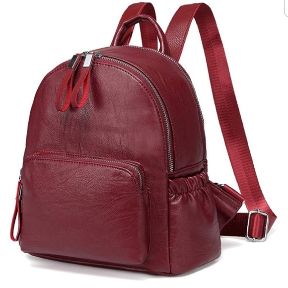 Mini Backpack Purse,Vaschy Faux Leather Small Back